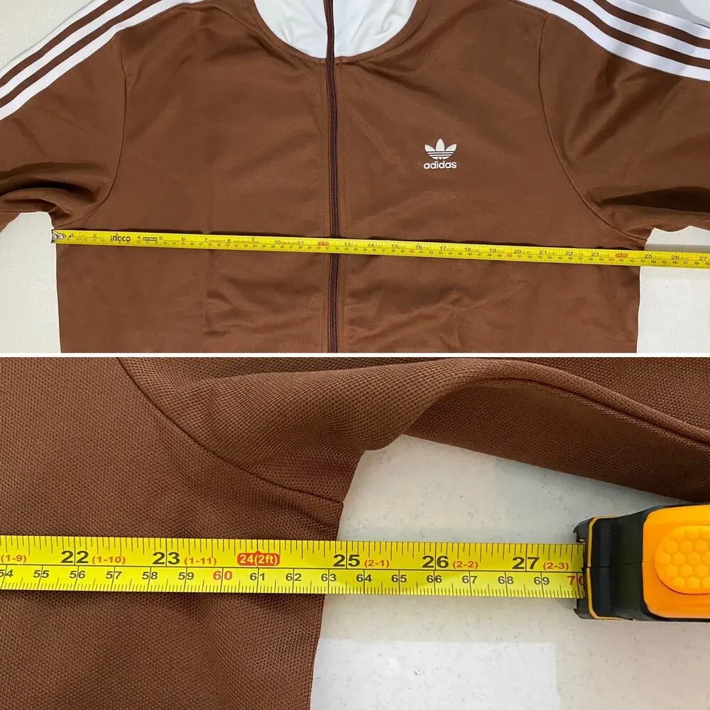 Adidas Originals Beckenbauer Tracksuit Preloved Brown White Size XL